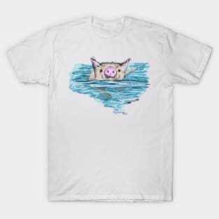 Bahamas Swimming Pig T-Shirt